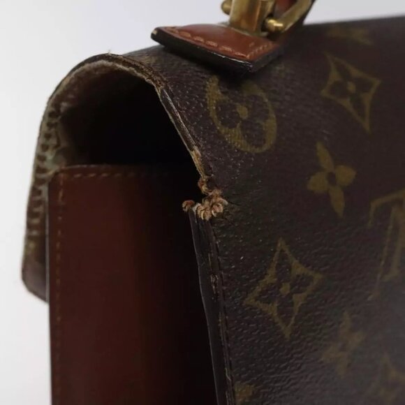 LOUIS VUITTON Monogram Monceau 28 Hand Bag M51185 LV Auth BD080 - Picture 10 of 16